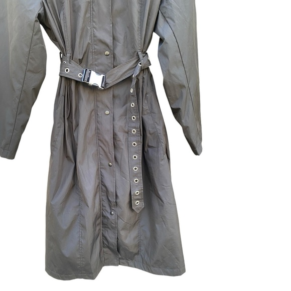 DISTURBIA Goth Chic Trench Coat I Size: 16 - Picture 2 of 16